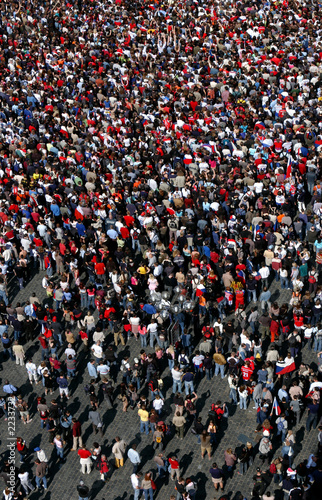 Photo: huge crowd huge crowd
