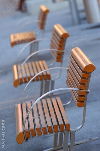 Photo: modern designed bench modern designed bench