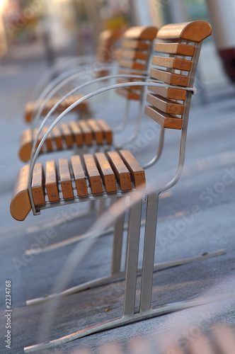 Photo: modern designed bench modern designed bench