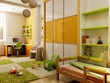 interior of the children's room