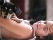 02 a girl with her pet