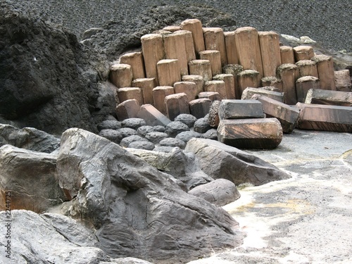 Photo: giant stones, steps giant stones, steps