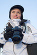 lady with photo camera