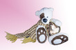 a bear toy with heart