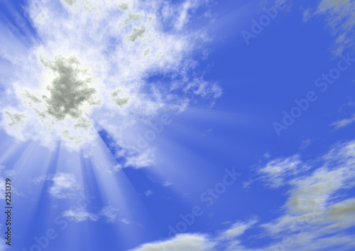 Photo: beams of the sun beams of the sun