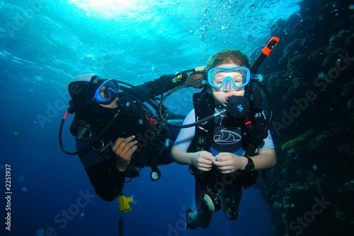 Photo: young diver young diver