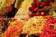 bonbons et sucreries en gros plan