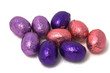 purple easter eggs