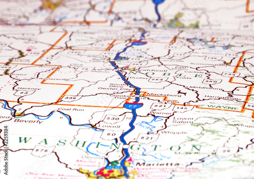 Photo: map map