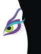 woman eye