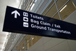 airport sign