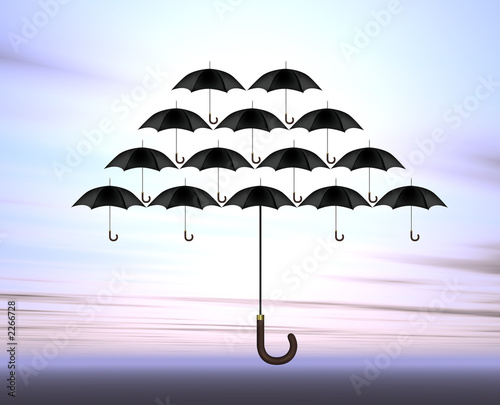 umbrellas