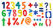 alphabet - digits and symbols