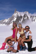 gruppo sulla neve