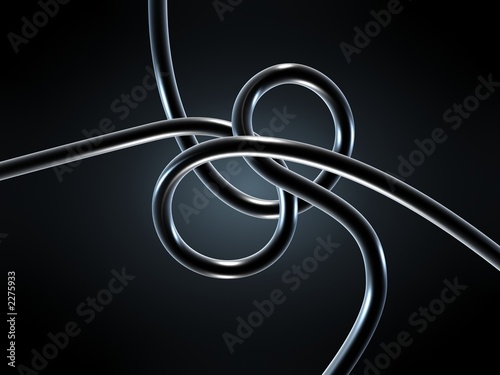 abstrakte metallform