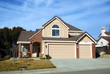 high end tract house