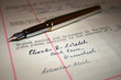 signature on business contract