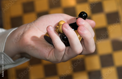 Photo: pawns in hand pawns in hand