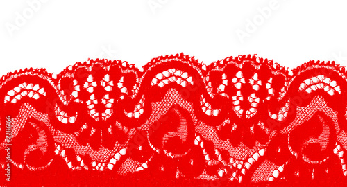 dentelle rouge