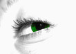 green eye