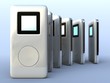 six digital music players