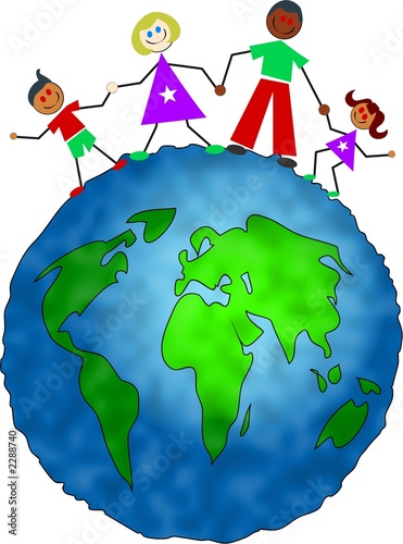 Illustration: global family global family