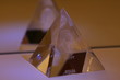 pyramide aus glas