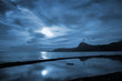 blue sunset