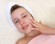 relaxing girl