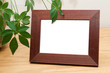 blank picture frame ready for custom image to be added blank picture frame ready for custom image to be added