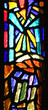 stained-glass window