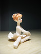 statuette of beautiful ballet dancer
