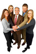 five person business team