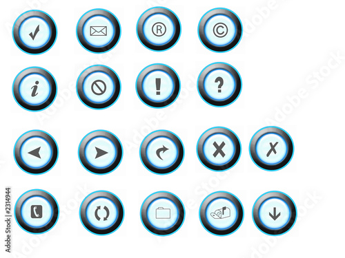 Illustration: buttons buttons