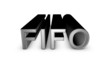 Illustration: fifo 3d sign fifo 3d sign