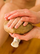 ayurvedic oil hand massage