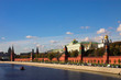 kremlin wall and moskva river