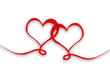 Illustration: doppelherz - two hearts doppelherz - two hearts