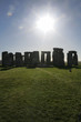 dazzling sun at stonehenge dazzling sun at stonehenge