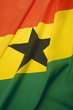 ghanaian flag, west africa.