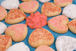 valentine heart cookies