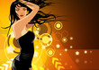 electro funky girl