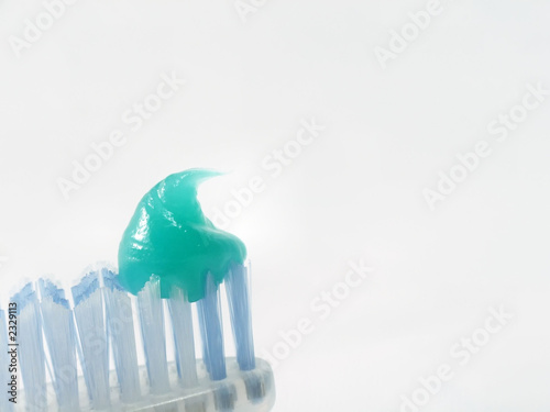 swirl of toothpaste swirl of toothpaste