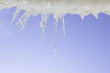 icicles and the sky
