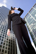 business vision - woman in corporate environment business vision - woman in corporate environment