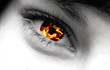 fire and eye