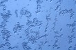 snowflakes on window