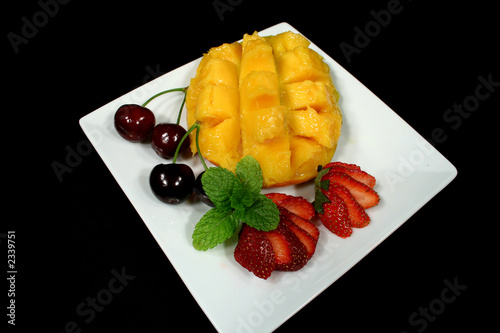 Photo: tropical fruit platter tropical fruit platter
