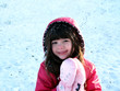out in the snow