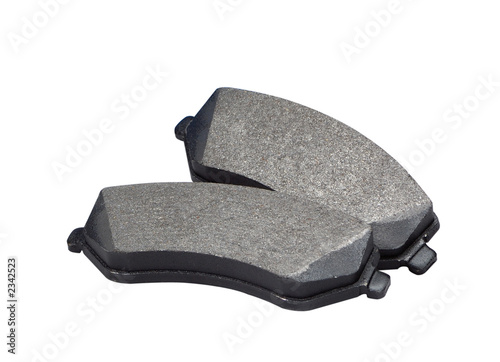 automotive brake shoes ( with clipping path) automotive brake shoes ( with clipping path)